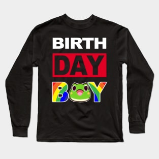 Birth Day Boy Long Sleeve T-Shirt